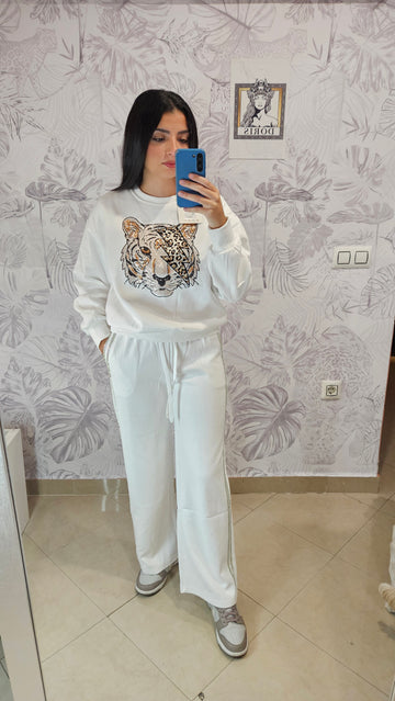 Conjunto tigre blanco