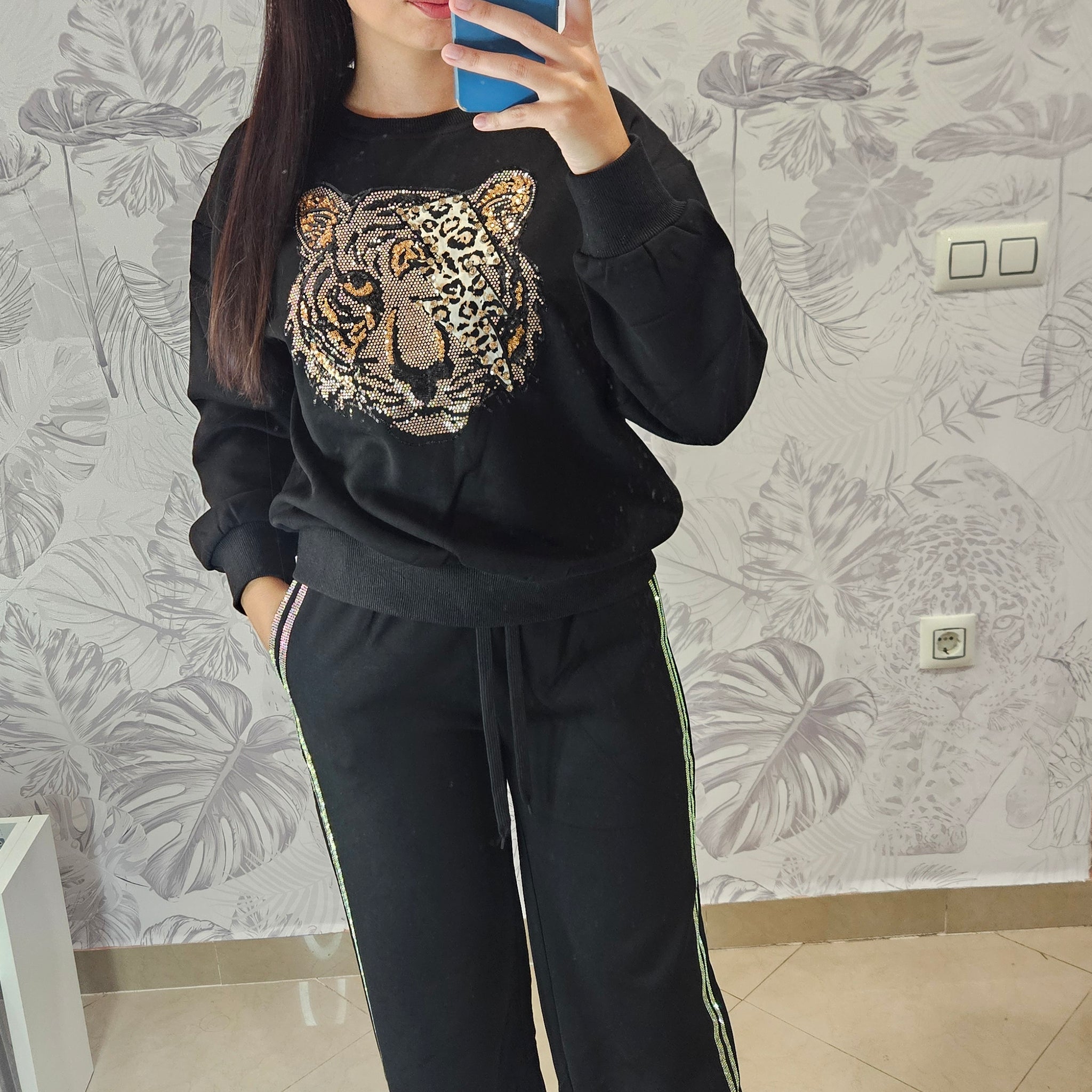 Conjunto tigre negro